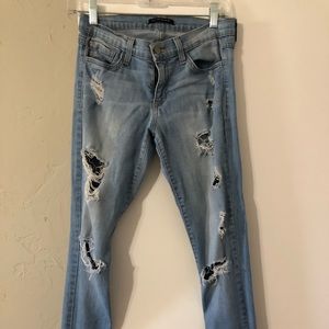 Flying Monkey Distressed skinny Jeans